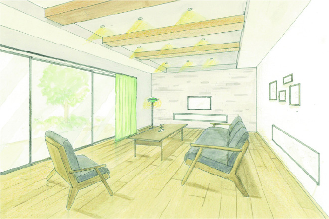 リビングパース